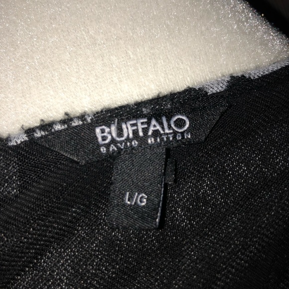 BUFFALO Black/Gray Leopard Dress - Picture 6 of 6